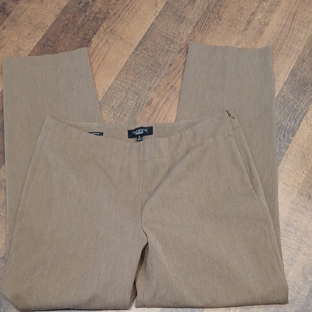 Talbots Straight-Leg Tailored Cigarette Pants Sz 12 EUC